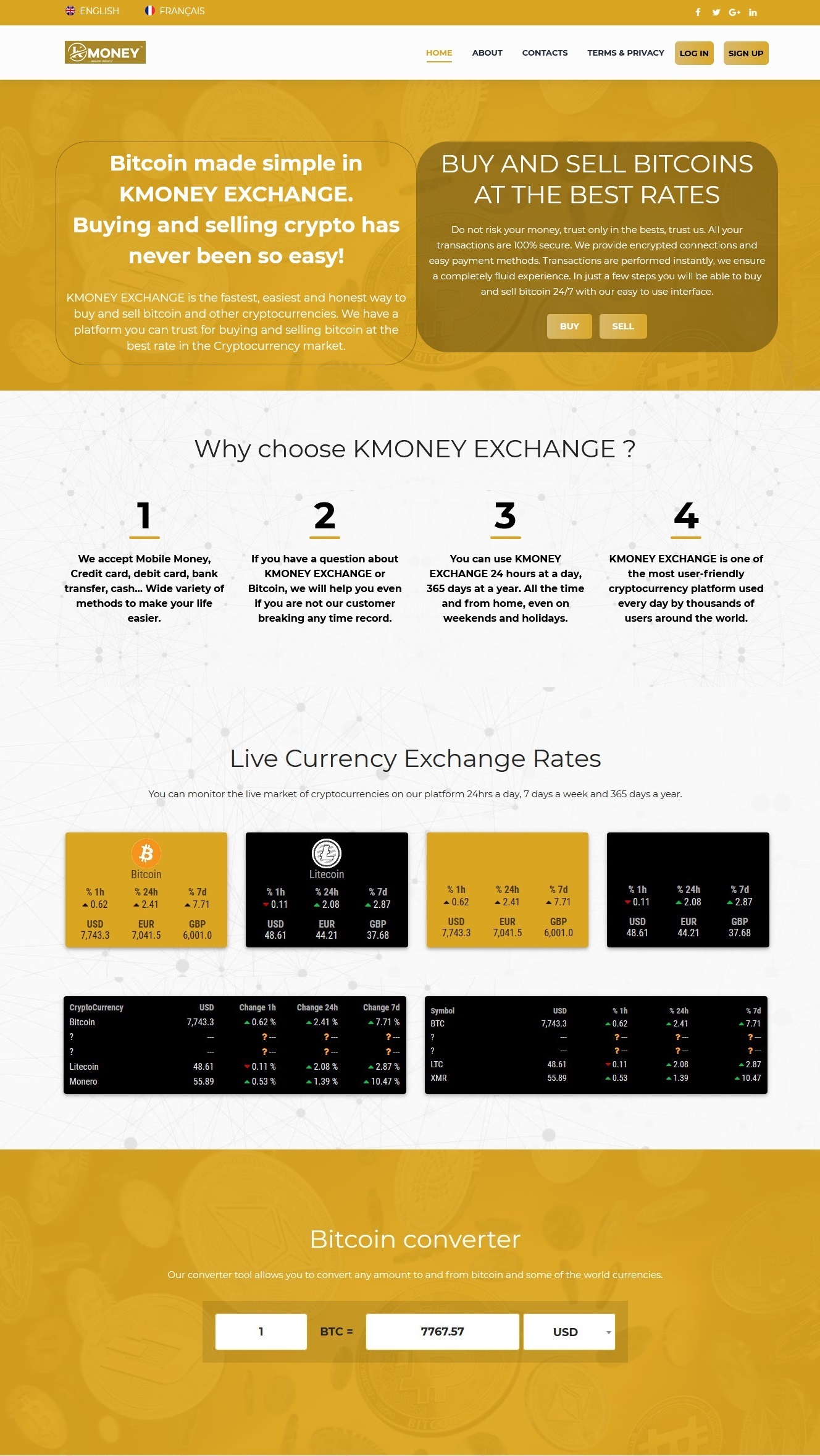 KMONEY EXCHANGE <br/>View This Project