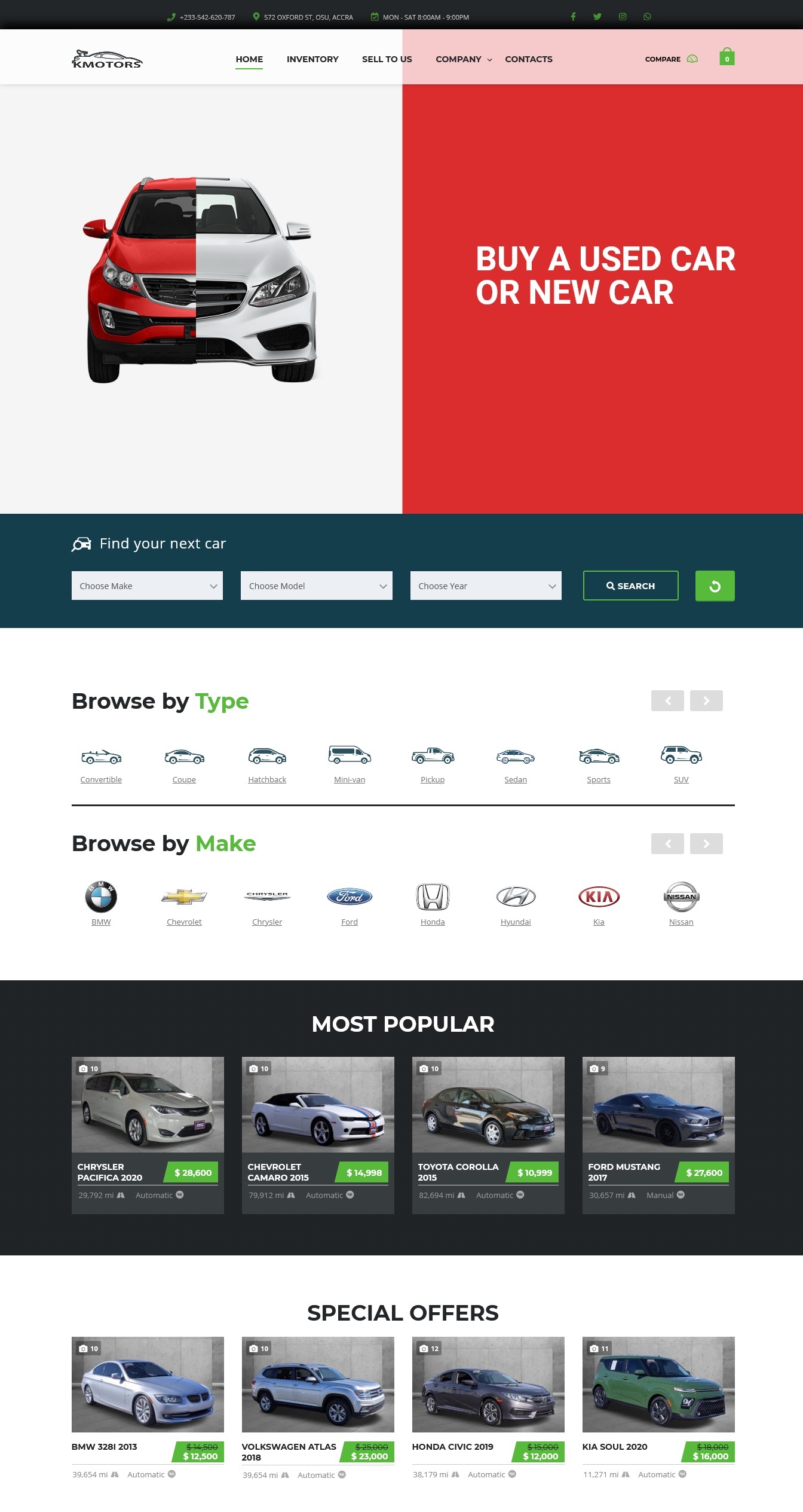 KMOTORS TRADER<br />
View This Project